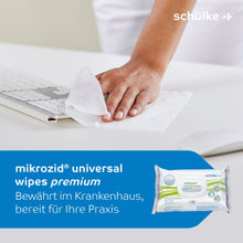 Lade das Bild in den Galerie-Viewer, Schülke Desinfektionstücher mikrozid® universal wipes premium Standard
