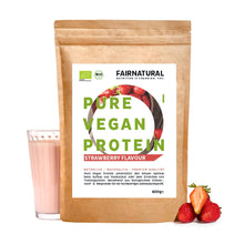 Lade das Bild in den Galerie-Viewer, Bio Veganes Proteinpulver Erdbeere ohne Soja
