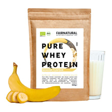 Lade das Bild in den Galerie-Viewer, Bio Whey Protein Pulver Banane
