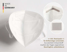 Lade das Bild in den Galerie-Viewer, 100x (5 Packungen)  FFP3 Maske &quot;Made in Germany&quot; - FIT F260 CE zertifiziert (CE 2841) - 3,79€ pro Maske - MucMedi.de
